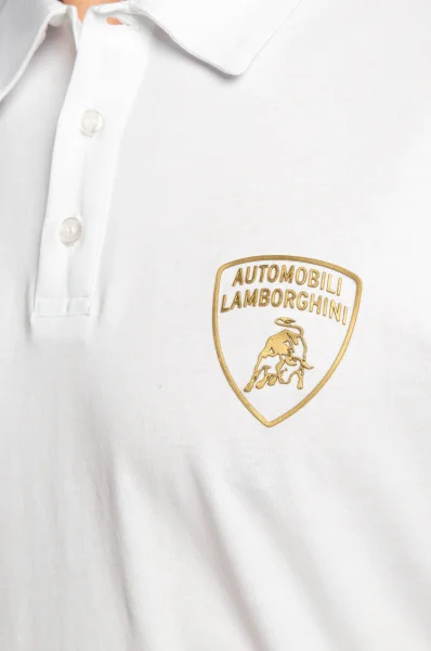 Поло/тениска с яка | Regular Fit Automobili Lamborghini бял